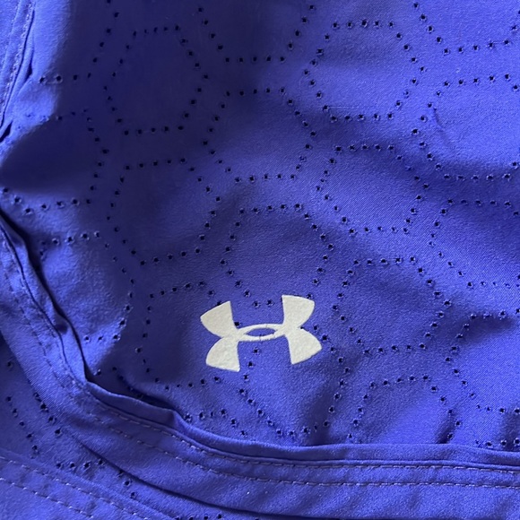 Under Armour Athletic Shorts, Purple, Size S - Picture 3 of 6
